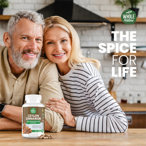 Image of Cinnamon Capsules 1200mg, Made With Organic Ceylon