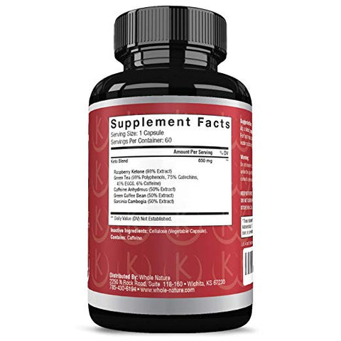 Image of Whole Nature Keto Diet Pills - Whole Nature Vitamins & Supplements