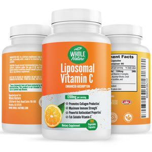 Whole Nature Liposomal Vitamin C  1200 mg