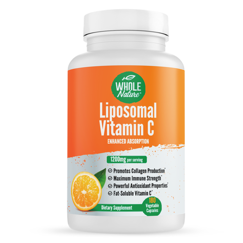 Image of Whole Nature Liposomal Vitamin C  1200 mg - Whole Nature Vitamins & Supplements