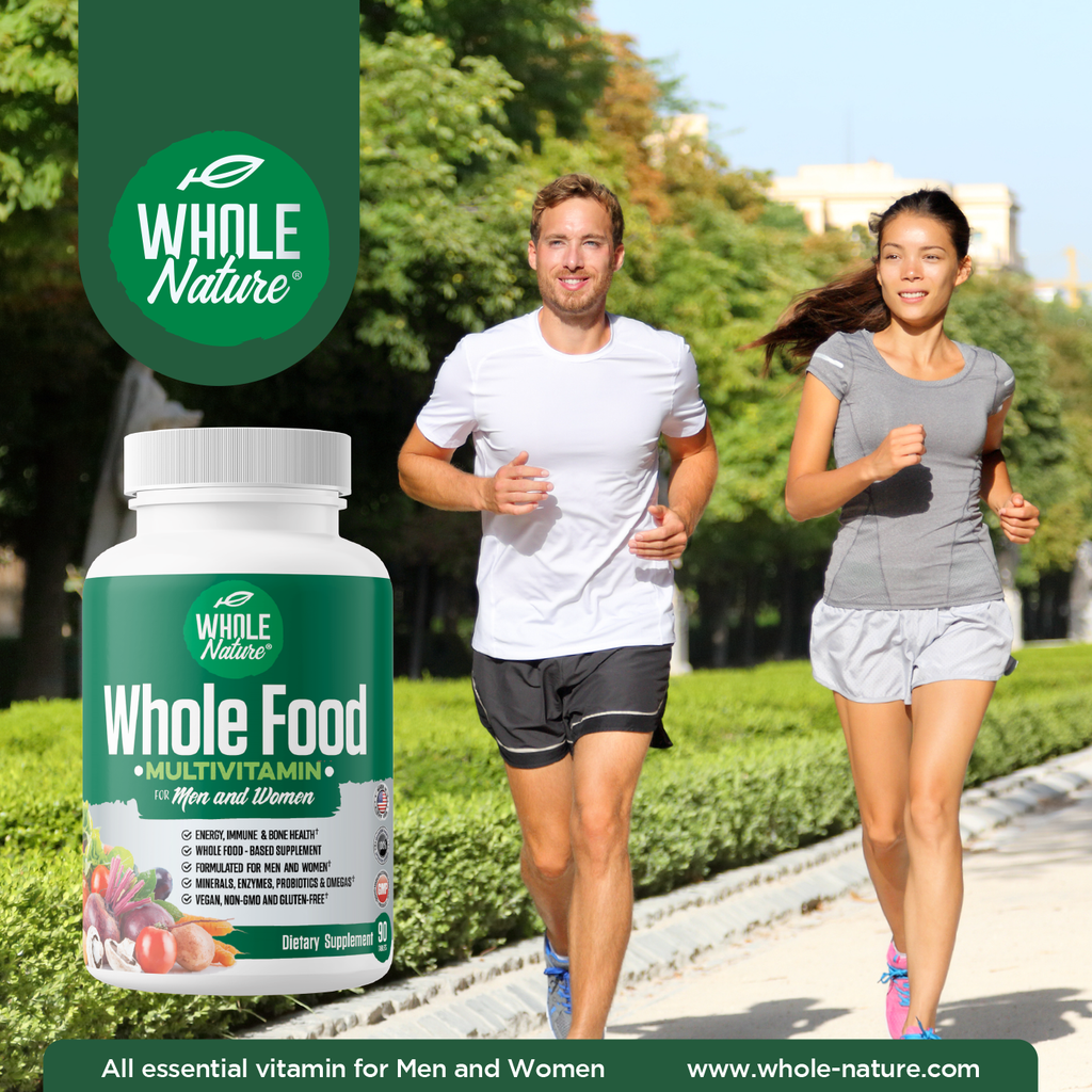 Whole Nature Whole Food Multivitamin for Men & Women-2Pack