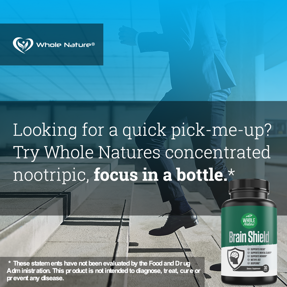 Whole Nature Brain Shield Supplement - Whole Nature Vitamins & Supplements