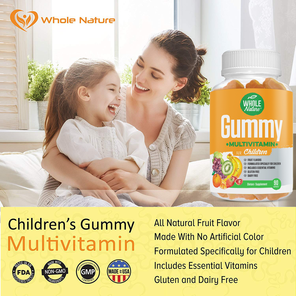 Whole Nature Children's Gummy Multivitamins - Whole Nature Vitamins & Supplements