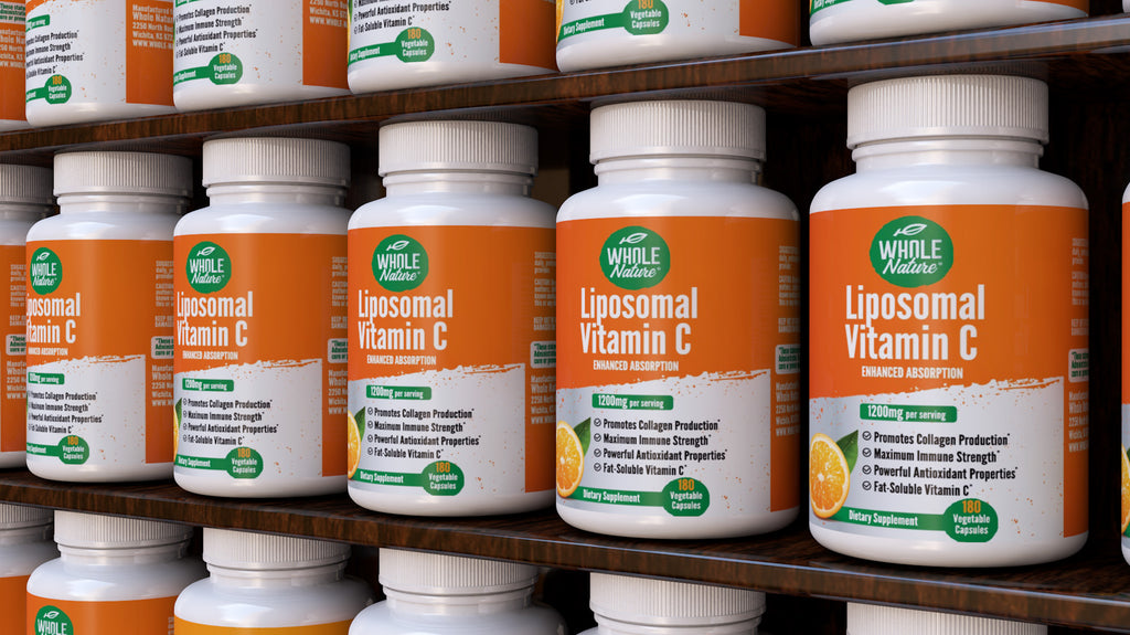 Whole Nature Liposomal Vitamin C  1200 mg - Whole Nature Vitamins & Supplements