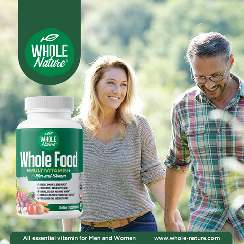 Image of Whole Nature Whole Food Multivitamin for Men & Women-2Pack