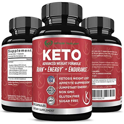 Image of Whole Nature Keto Diet Pills - Whole Nature Vitamins & Supplements