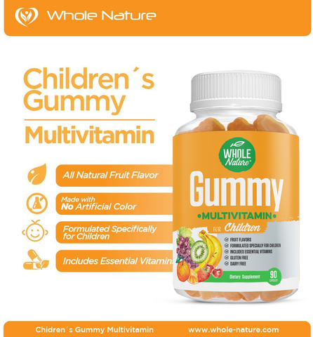 Image of Whole Nature Children's Gummy Multivitamins - Whole Nature Vitamins & Supplements