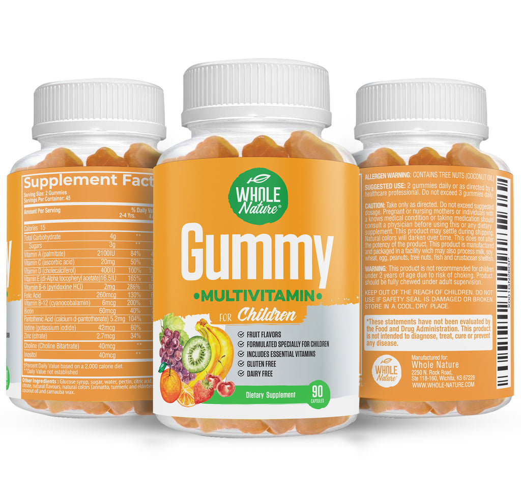 Whole Nature Children's Gummy Multivitamins - Whole Nature Vitamins & Supplements