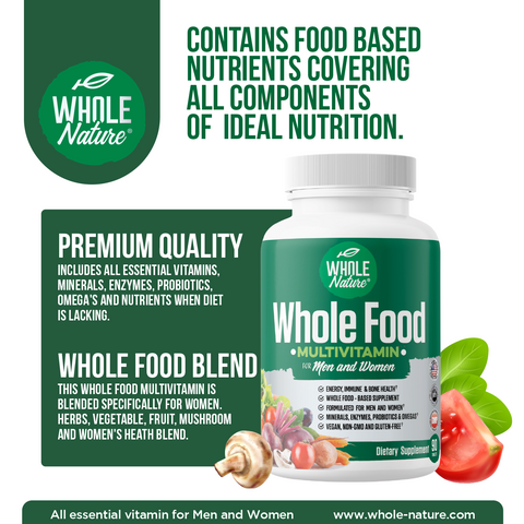 Image of Whole Nature Whole Food Multivitamin For Men & Women