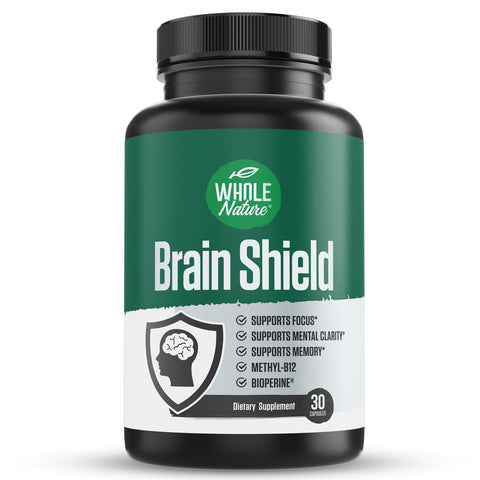 Image of Whole Nature Brain Shield Supplement - Whole Nature Vitamins & Supplements