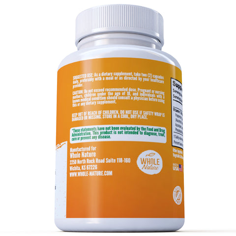 Image of Whole Nature Liposomal Vitamin C  1200 mg - Whole Nature Vitamins & Supplements