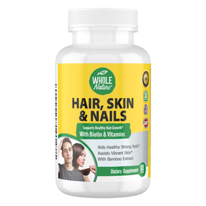 Whole Nature Hair Skin Nails Vitamins with MSM