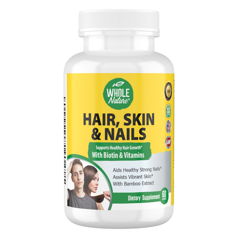 Image of Whole Nature Hair Skin Nails Vitamins with MSM